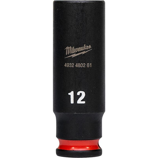 Zdjęcie 1 - Nasadka udarowa długa SHW 1/4" 12 mm, Hex Milwaukee 4932480261