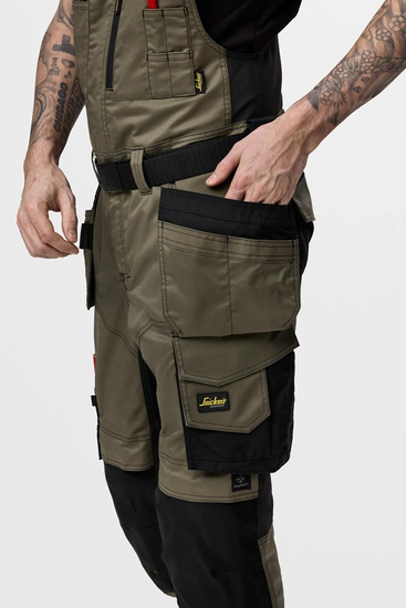 Zdjęcie 6 - 6012 Ogrodniczki stretch AllroundWork z workami kieszeniowymi  Snickers Workwear