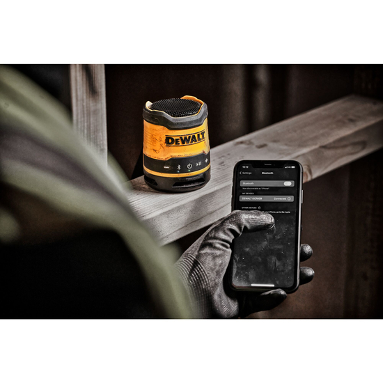 Zdjęcie 4 - Głośnik budowlany USB bluetooth DeWalt DCR009