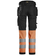 Nawigacja zdjęcie 2 - Spodnie Odblaskowe Stretch z workami kieszeniowymi, EN 20471/1 Snickers Workwear 62340455