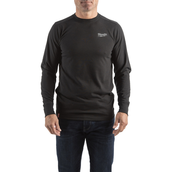Zdjęcie 1 - HTLSBL-M T-shirt z długim rękawem - czarny Milwaukee 4932492984