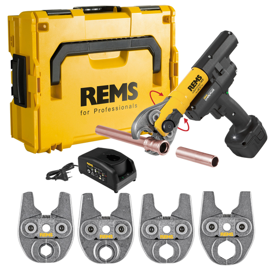 Zdjęcie 1 - Zaciskarka REMS Mini-Press 14V  ACC Basic-Pack + M15, M18, M22, M28