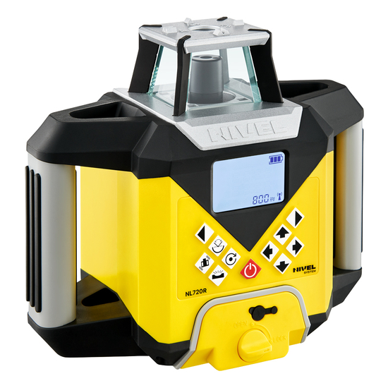 Zdjęcie 6 - Wielozadaniowy niwelator laserowy dalekiego zasięgu z autowpasowaniem Nivel System NL720R DIGITAL z wiązką czerwoną