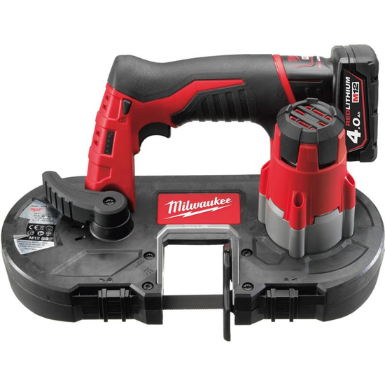 Zdjęcie 1 - Pilarka taśmowa akumulatorowa Milwaukee M12 BS-402C 12V 2x4Ah 4933441805