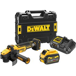 Nawigacja zdjęcie 1 - Szlifierka kątowa akumulatorowa z regulacją obrotów DeWalt DCG409VST1 125mm 18V XR 1x6Ah