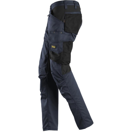 Zdjęcie 3 - Spodnie Stretch AllroundWork bez kieszeni nakolannikowych - damskie Snickers Workwear 67039504