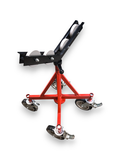 Zdjęcie 2 - Stojak pod rury do pod rur z głowicą rolkową składana 36” 82-100cm GTOOLS SPECIAL GT1436