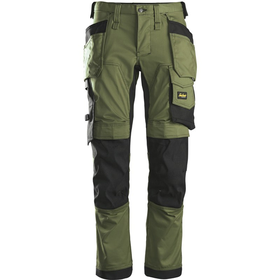 Zdjęcie 1 - Spodnie Stretch AllroundWork z workami kieszeniowymi Snickers Workwear 62413104