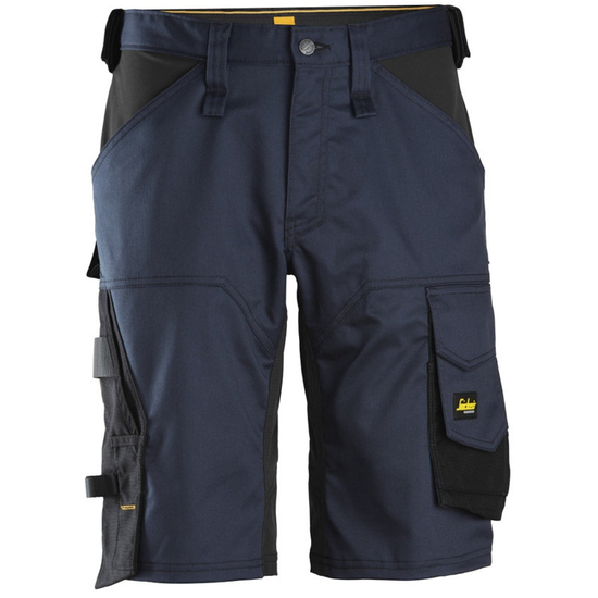 Zdjęcie 1 - 6153 Spodnie Krótkie Stretch luźne Snickers Workwear granatowe