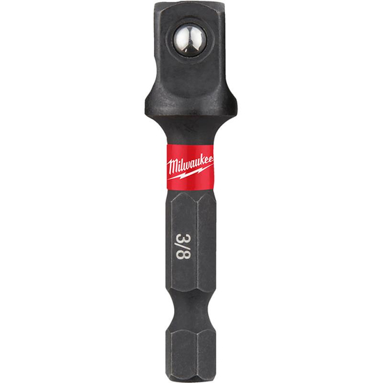 Zdjęcie 1 - Adapter nasadek udarowych 1/4" HEX - 3/8" kwadrat 4932478054 Milwaukee