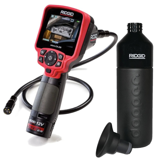 Zdjęcie 1 - Kamera Inspekcyjna RIDGID CA-350 + Butelka