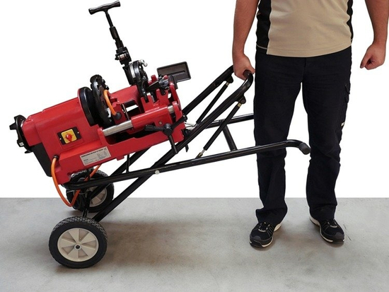 Zdjęcie 6 - Zestaw do gwintowania i rowkowania do 2" Gwinciarka do rur 2 '' GTronic 2 + rowkarka Gtools 2 - 6"  + 4 x olej mineralny Rothenberger Ronol + radełkownica 