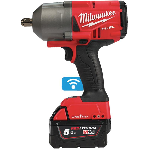 Zdjęcie 1 - Klucz udarowy akumulatorowy Milwaukee M18 ONEFHIWP12-502X ½” 1017Nm 18V 2x5Ah 4933459725