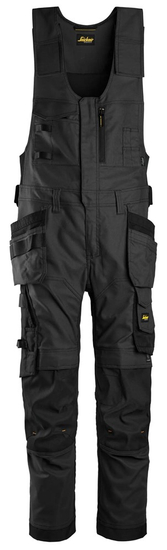 Zdjęcie 1 - 6014 Ogrodniczki Canvas stretch z workami kieszeniowymi Snickers Workwear