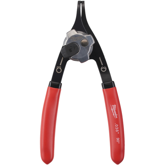 Zdjęcie 1 - Małe szczypce do pierścieni Segera – 90°, 0,9mm Milwaukee 4932492489