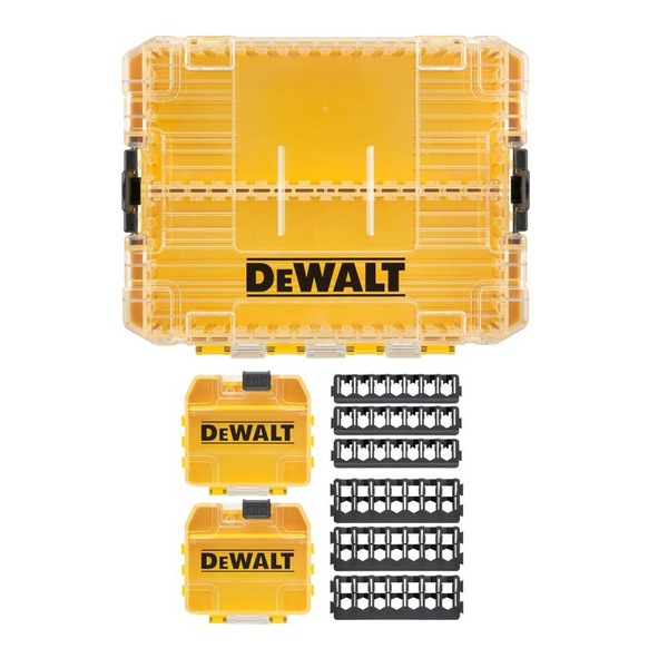 Zdjęcie 4 - Duży organizer ToughCase z dwoma pudełkami na bity DeWalt DT70803