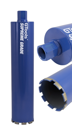 Zdjęcie 2 - Wiertło diamentowe, koronowe SUPREME GRADE 112x550mm 1 1/4 UNC GTools [GT-WKS-0112]