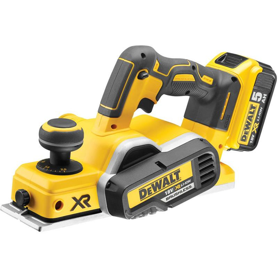 Zdjęcie 3 - Strug akumulatorowy DeWalt DCP580P2 2mm 18V XR 2x5Ah