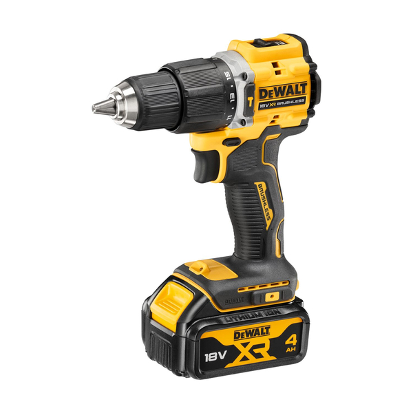 Zdjęcie 2 - Wiertarko-wkrętarka akumulatorowa "100 lat" DeWalt DCD100YM2T 68Nm 18V XR 2x4.0Ah