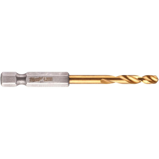 Zdjęcie 1 - Wiertło do metalu SWave HSS-G Tin 4.2mm -1szt. 48894709 Milwaukee