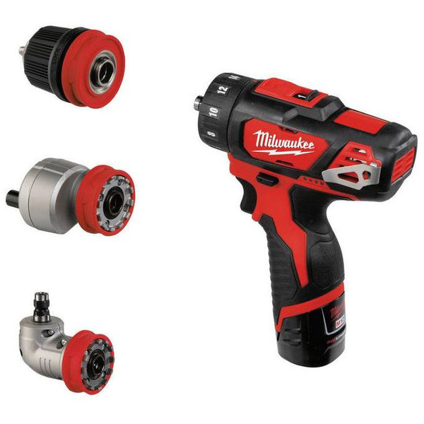 Zdjęcie 1 - Wiertarko-wkrętarka akumulatorowa Milwaukee M12 BDDXKIT-202C 32Nm 12V 2x2Ah 4933447836