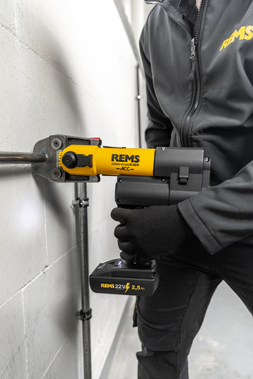 Zdjęcie 4 - REMS Akku-Press 22 V ACC akumulatorowa prasa promieniowa zaciskarka do rur pex, cu , inox