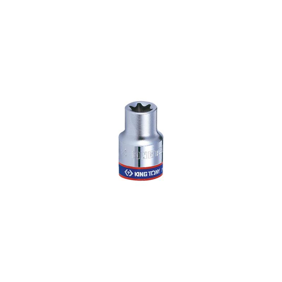 Zdjęcie 1 - NASADKA KRÓTKA GWIAZDKOWA 1/4" E-TORX E4 x 24mm Cr-V 237504M King Tony