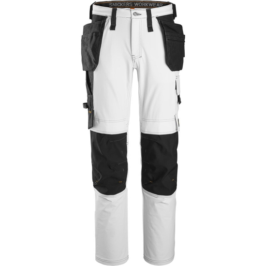 Zdjęcie 1 - Spodnie Full Stretch AllroundWork z workami kieszeniowymi Snickers Workwear 62710904