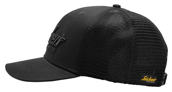 Zdjęcie 3 - 9001 Czapka z daszkiem Trucker Snickers Workwear Kolor Czarny