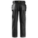 Nawigacja zdjęcie 2 - 3214 Spodnie Canvas+ z workami kieszeniowymi (kolor: czarny) Snickers Workwear