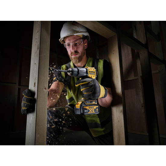 Zdjęcie 8 - Wiertarko-wkrętarka akumulatorowa "100 lat" DeWalt DCD100YM2T 68Nm 18V XR 2x4.0Ah