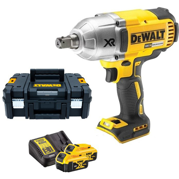 Zdjęcie 1 - Klucz udarowy akumulatorowy DeWalt DCF899P2 ½” 950Nm 18V XR 2x5Ah