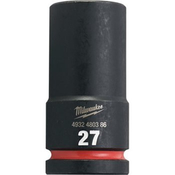 Nasadka udarowa długa  SHW 3/4" 27 mm, Hex Milwaukee 4932480386