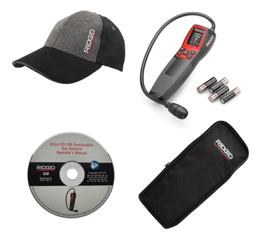 Detektor / wykrywacz / czujnik gazu RIDGID micro CD-100