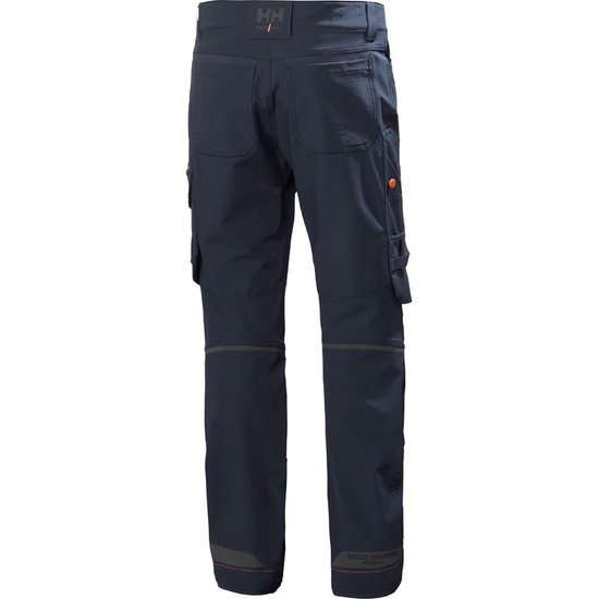 Zdjęcie 2 - Spodnie Helly Hansen 77572_590 Kensington kolor granatowy