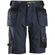 Nawigacja zdjęcie 1 - 6151 Spodnie Krótkie Stretch AllroundWork z workami kieszeniowymi, luźne Snickers Workwear granatowe