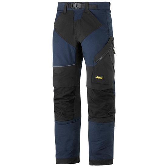 Zdjęcie 1 - 6903 Spodnie FlexiWork+ (kolor granatowy-czarny) Snickers Workwear