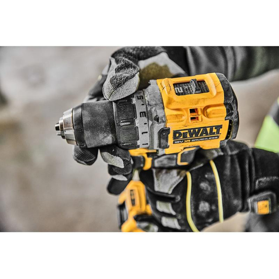 Zdjęcie 8 - Wiertarko-wkrętarka akumulatorowa DeWalt DCD800H2T 90Nm 18V XR 2x5Ah