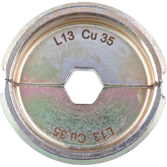 Zdjęcie 1 - Matryca zaciskowa do końcówek miedzianych L13 Cu 35 do zaciskarki M18 HCCT109/42 Milwaukee 4932464502