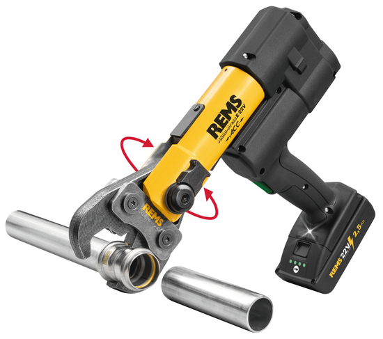 Zdjęcie 2 - REMS Akku-Press 22 V ACC M15 - M18 - M22 - M28
