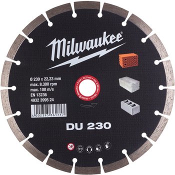 Tarcza diamentowa DU 230 x 22,2 mm 4932399524 Milwaukee