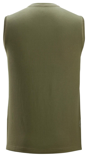 Zdjęcie 2 - 2956 Koszulka bez rękawów Stay Fresh Snickers Workwear Kolor Khaki Green