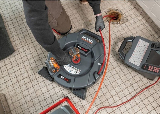 Zdjęcie 11 - Maszyna do dokładnego czyszczenia odpływów K9-204+ FlexShaft RIDGID + Przewód DeadCore