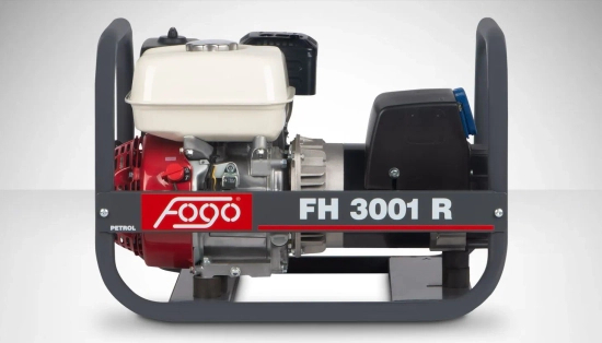 Zdjęcie 4 - Agregat prądotwórczy benzynowy 1-fazowy z AVR 2,7 kW z silnikiem Honda FOGO FH3001R