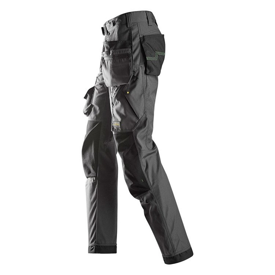 Zdjęcie 3 - 6923 Spodnie Kevlar® FlexiWork+ (kolor stalowo-czarny) Snickers Workwear