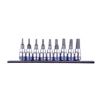 ZESTAW NASADEK 1/4" TORX 9 szt., 2033 T8 - T40, 2109PR King Tony