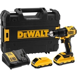 Wiertarko-wkrętarka udarowa akumulatorowa DeWalt DCD709L2T 65Nm 18V XR 2x3Ah