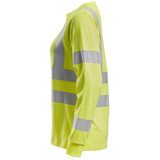 Zdjęcie 3 - 2476 T-shirt Odblaskowy ProtecWork – damski, długi rękaw, EN 20471/3/2 Snickers Workwear