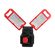 Nawigacja zdjęcie 1 - Podwójna lampa robocza akumulatorowa Mighty Seven DWL-102 18V 7000Lm