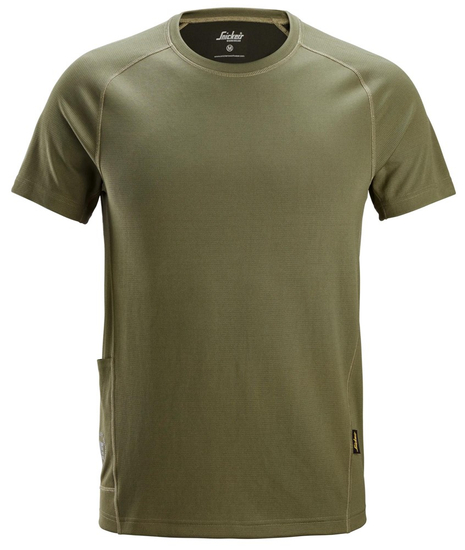 Zdjęcie 1 - 2556 T-shirt Stay Fresh Snickers Workwear Kolor Khaki Green